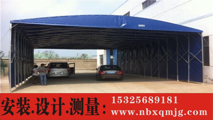 膜结构停车棚与推拉篷 宁波城市空间里的轻盈解决方案